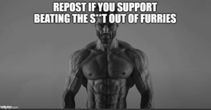 totally | image tagged in repost,anti furry | made w/ Imgflip meme maker