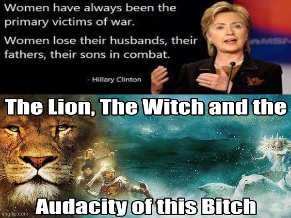 TL, TW, ATATB | image tagged in the lion the witch and the audacity of this bitch | made w/ Imgflip meme maker