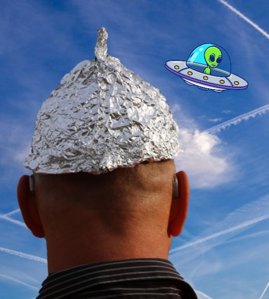 High Quality Foil hat Blank Meme Template
