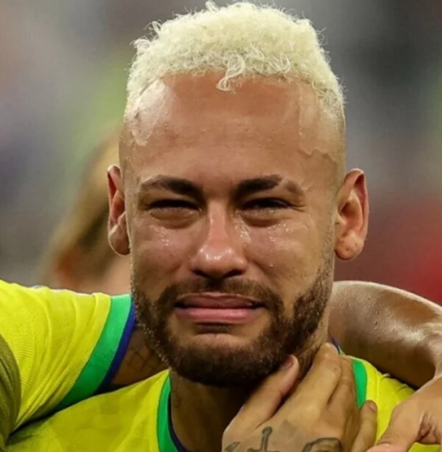 Crybaby Neymar Blank Meme Template