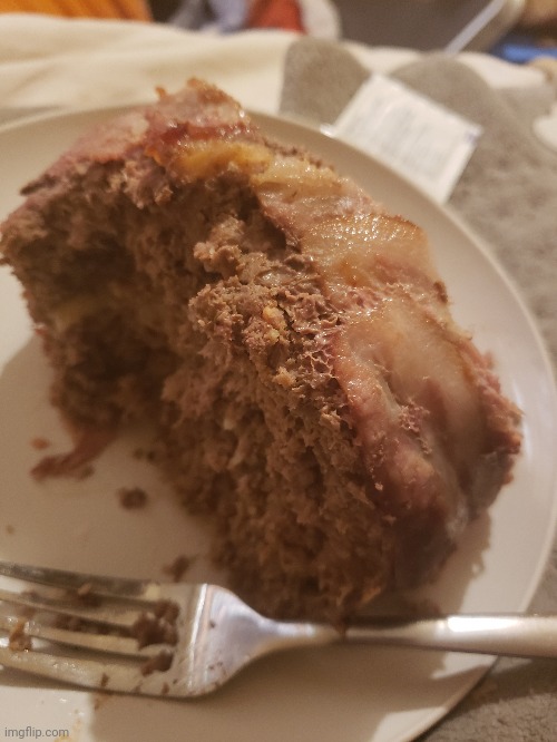 Meatloaf wrapped in bacon | made w/ Imgflip meme maker