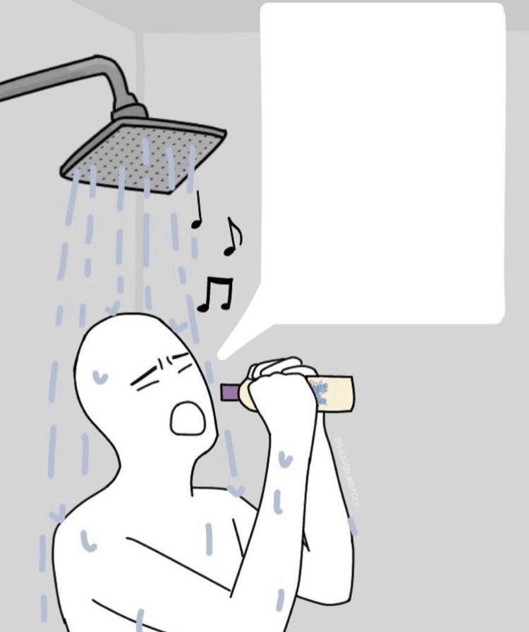 Shampoo Singing Blank Meme Template
