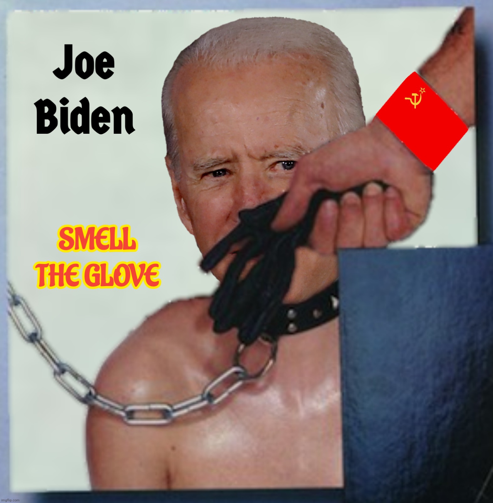 Bad Photoshop Sunday presents:  Negotiating with Putin | image tagged in bad photoshop sunday,joe biden,spinal tap,smell the glove | made w/ Imgflip meme maker