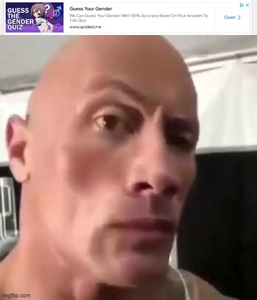 image tagged in the rock eyebrows | made w/ Imgflip meme maker