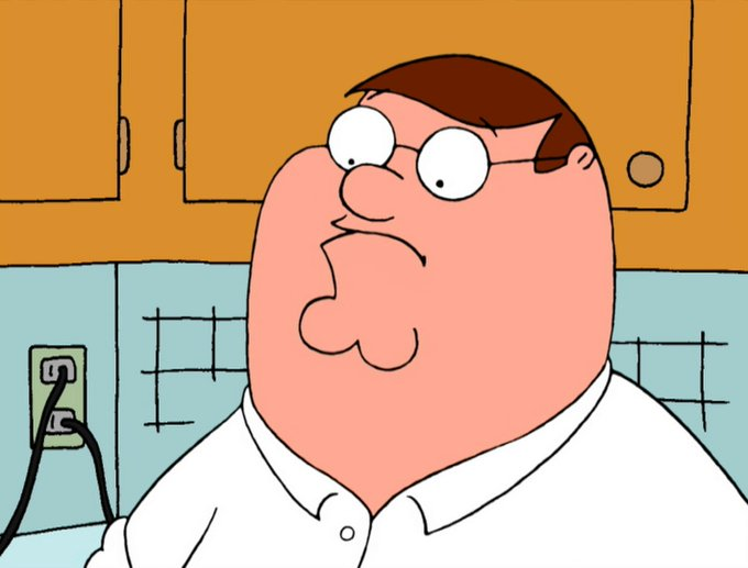High Quality Peter confused Blank Meme Template