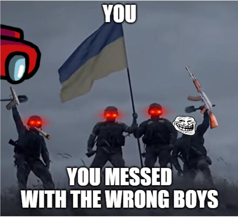 long live free ukraine meme