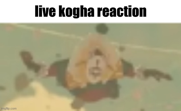 the strong the burly the one the only       . | live kogha reaction | image tagged in the strong the burly the one the only | made w/ Imgflip meme maker