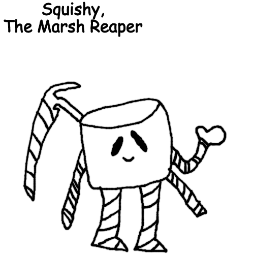 Squishy, The Marsh Reaper Blank Meme Template
