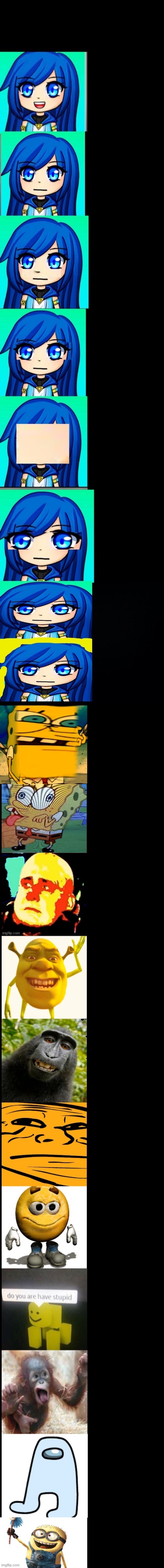Template. | image tagged in itsfunneh becoming idiot extended | made w/ Imgflip meme maker