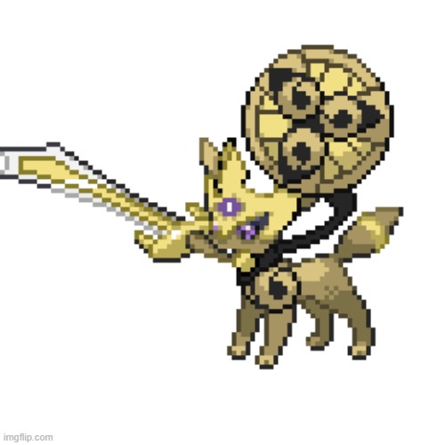 Aegislash/Umbreon | made w/ Imgflip meme maker