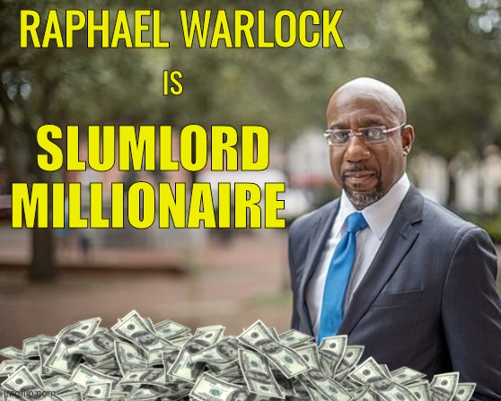 Raphael Warlock is Slumlord Millionaire | RAPHAEL WARLOCK; IS; SLUMLORD MILLIONAIRE | image tagged in movie | made w/ Imgflip meme maker