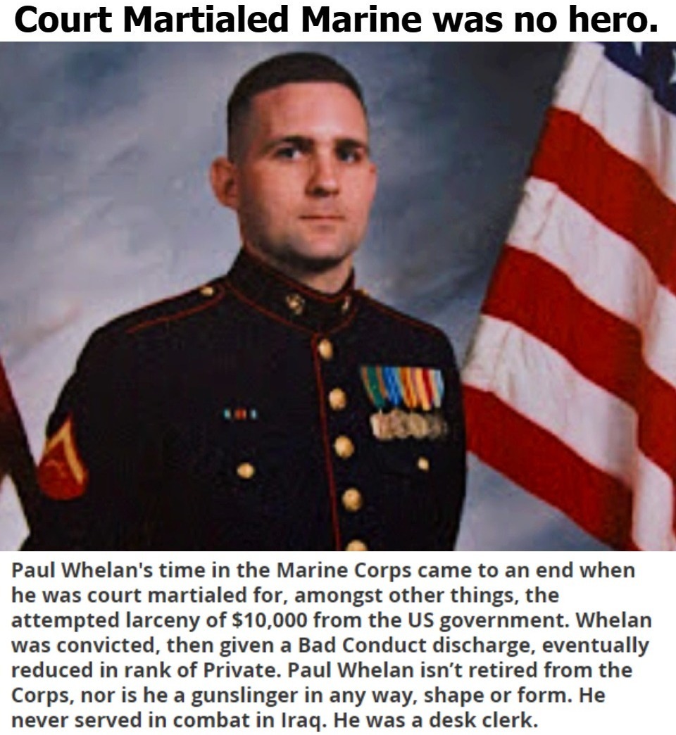 Paul Whelan was no hero. Let him rot in prison. | image tagged in paul whelan,court martialed,marine,stolen valor,disgraced soldier | made w/ Imgflip meme maker