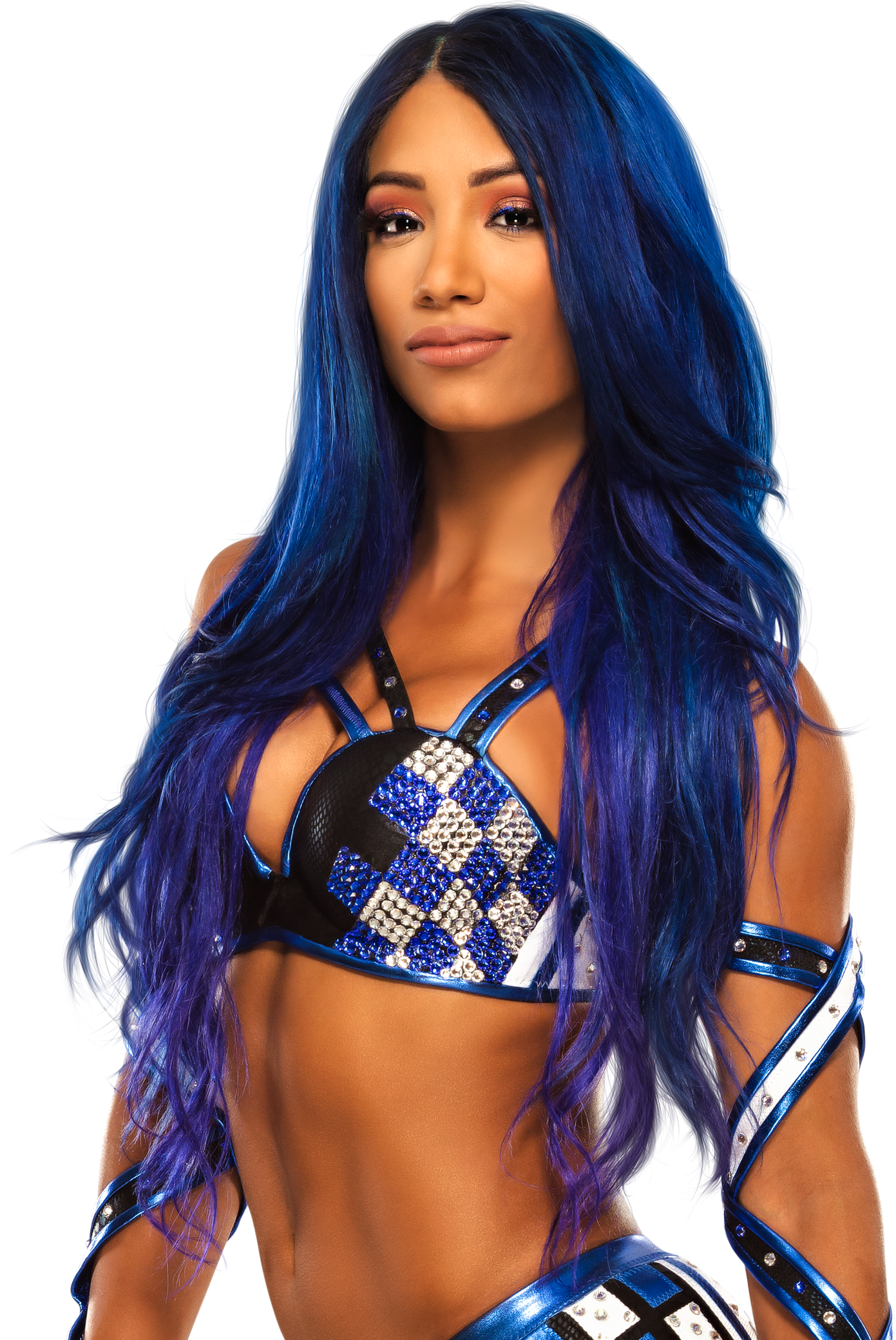 High Quality Yet another sasha banks render Blank Meme Template