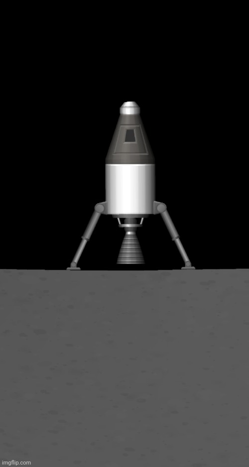 Landed on the moon in Spaceflight Simulator | made w/ Imgflip meme maker