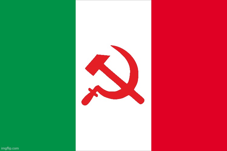 Italy red | image tagged in the italian flag,italy,communism,italians,italian,pizza | made w/ Imgflip meme maker