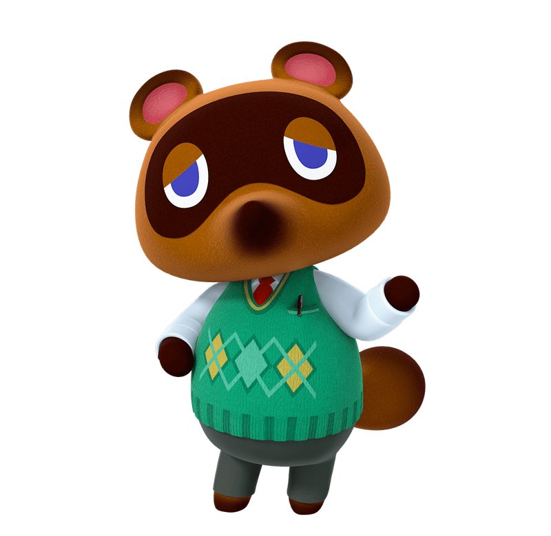 High Quality Play Nintendo Tom Nook Blank Meme Template