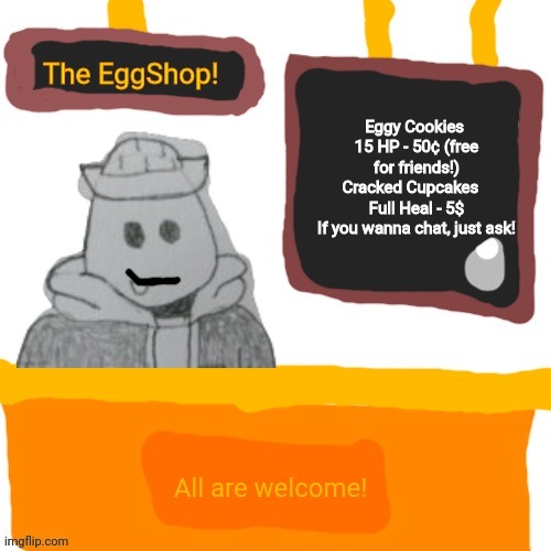 Eggyhead, not knowing Wymars motives/intentions, considers her a friend ( = free cookies) and chatting gives info on the gods. | made w/ Imgflip meme maker