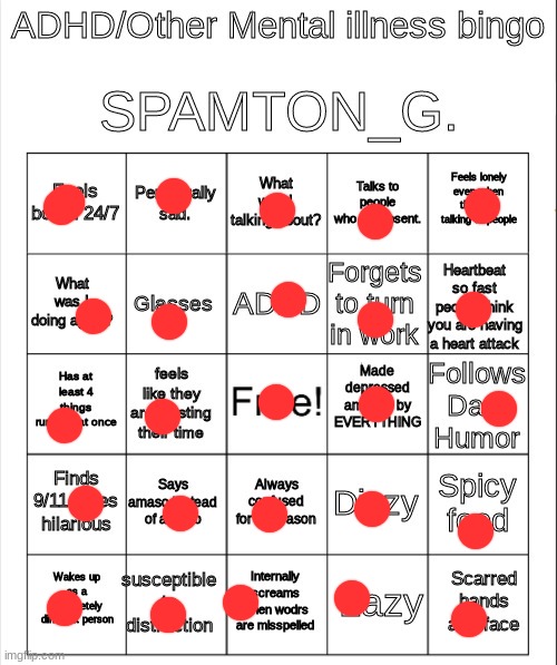 SPAMTON Bingo | image tagged in spamton bingo | made w/ Imgflip meme maker