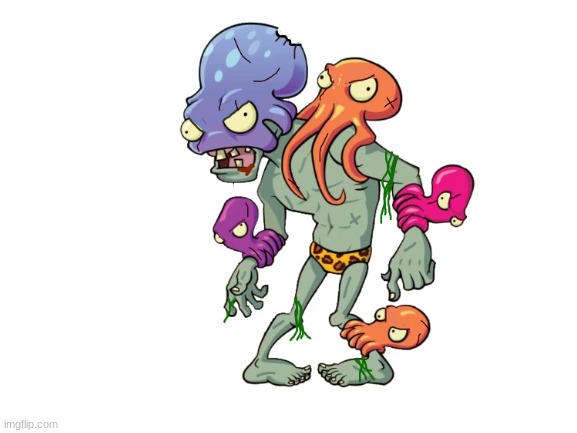 new zombie for pvz! enraged octo zombie | image tagged in memes,funny,pvz,lol,epic,why | made w/ Imgflip meme maker