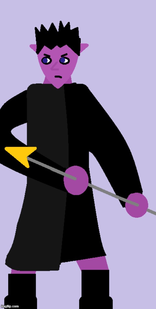 This is a rough design of a Dark Elf | made w/ Imgflip meme maker