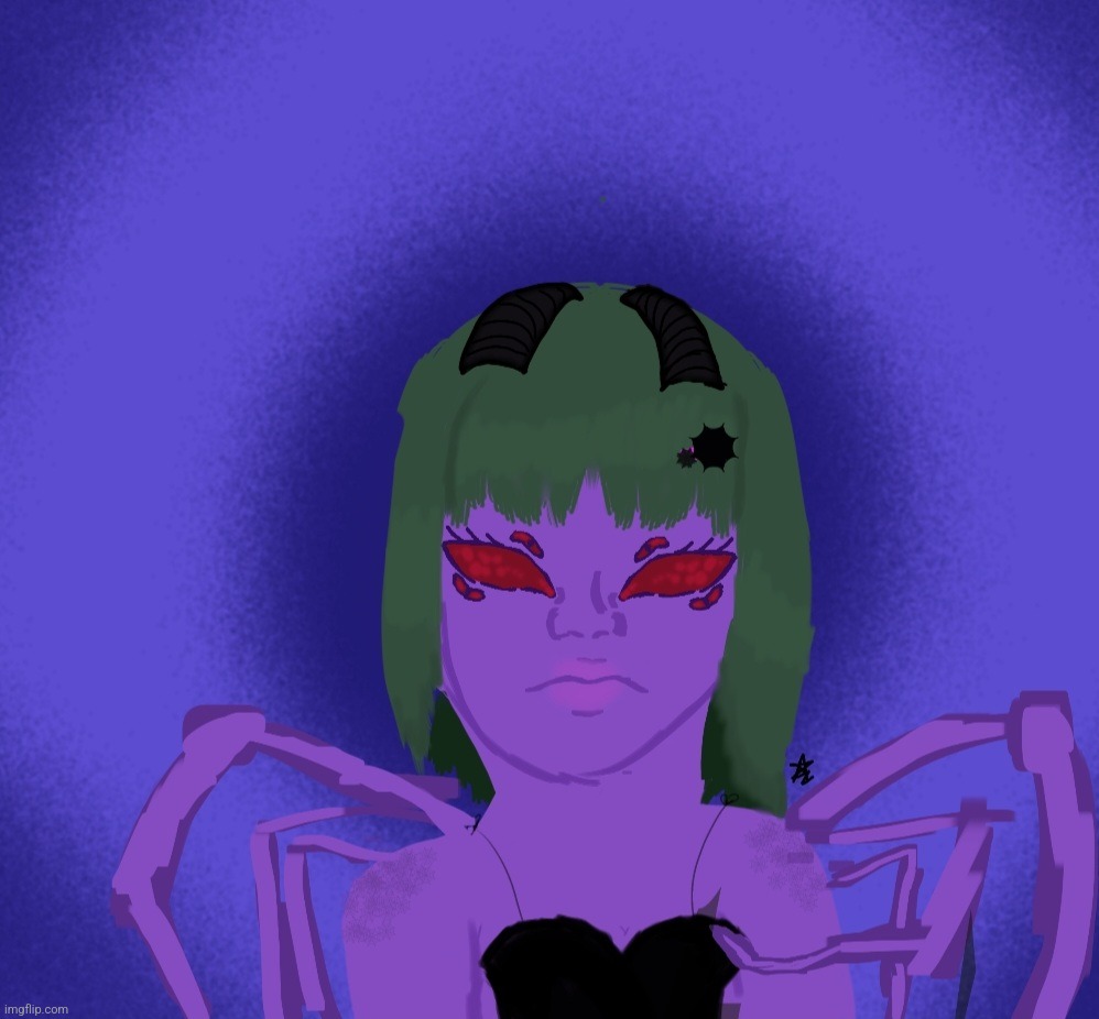 Spider lady drawing ( 2hrs) | made w/ Imgflip meme maker