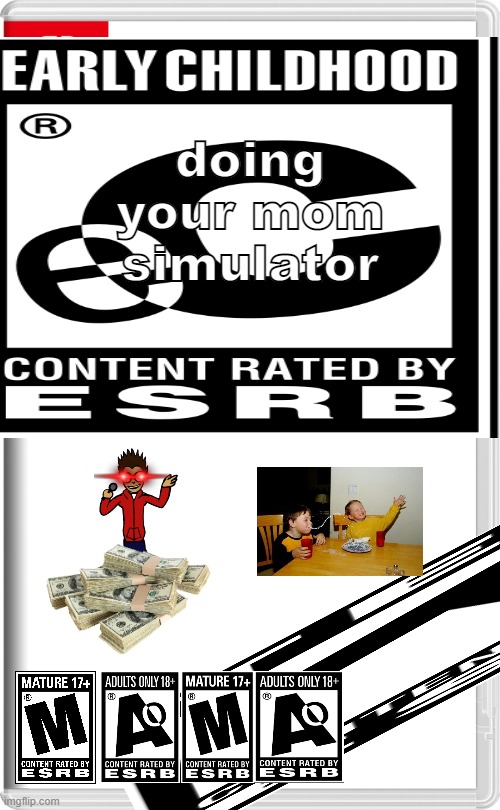 What monster have i made | doing your mom simulator | image tagged in nintendo switch | made w/ Imgflip meme maker