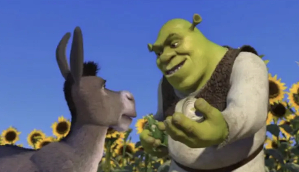 Shrek and Donkey Blank Meme Template
