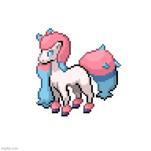 Sylveon/Galarian Ponyta | made w/ Imgflip meme maker