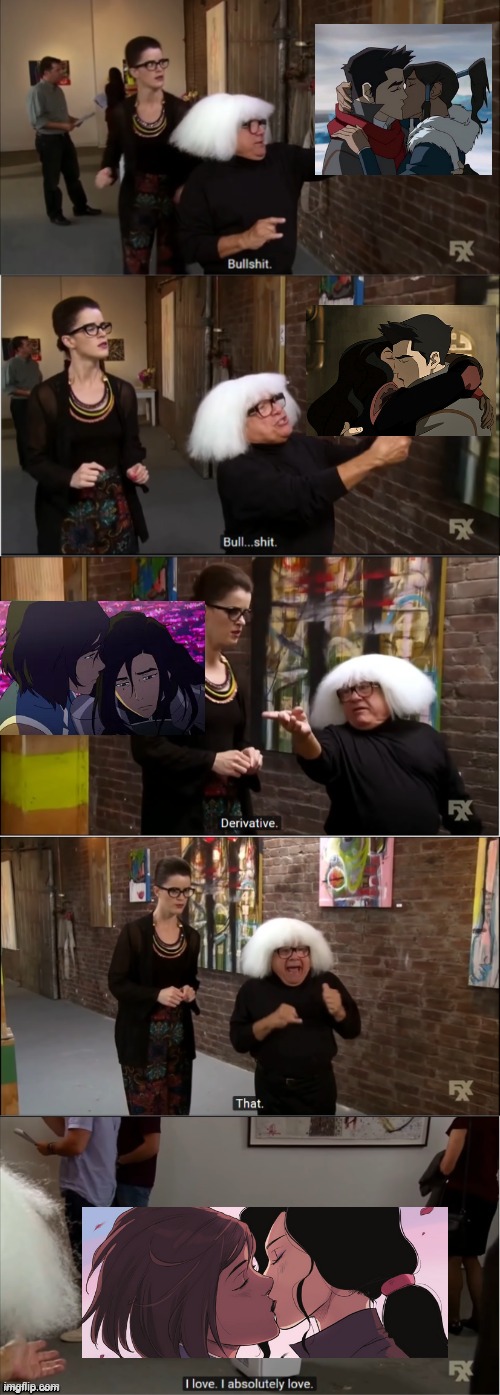 Ongo gives his input on LoK ships | image tagged in that i love,the legend of korra | made w/ Imgflip meme maker