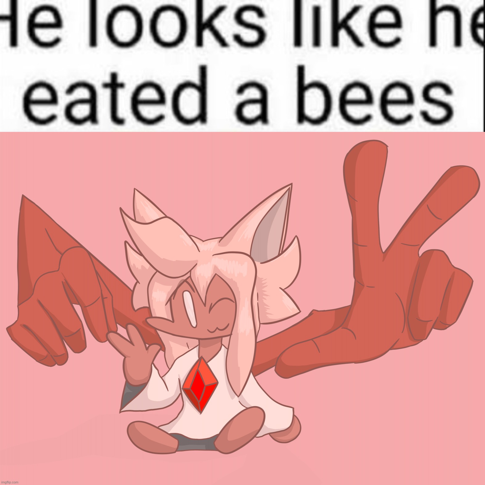 image tagged in hand dude | made w/ Imgflip meme maker