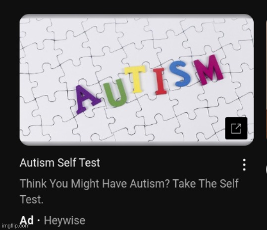 i dont have awwwwtysm but lets see if this site thinks i do | made w/ Imgflip meme maker