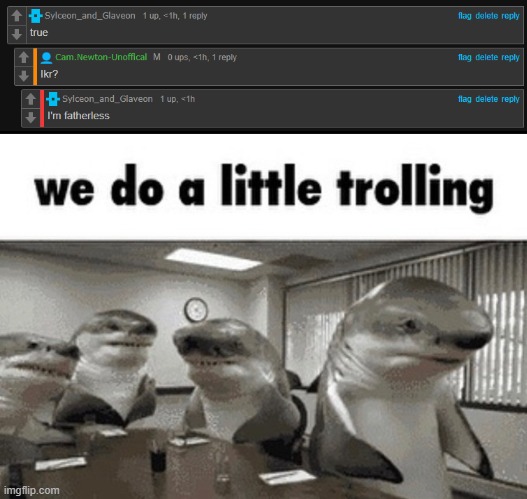 we do a little trolling | image tagged in we do a little trolling | made w/ Imgflip meme maker
