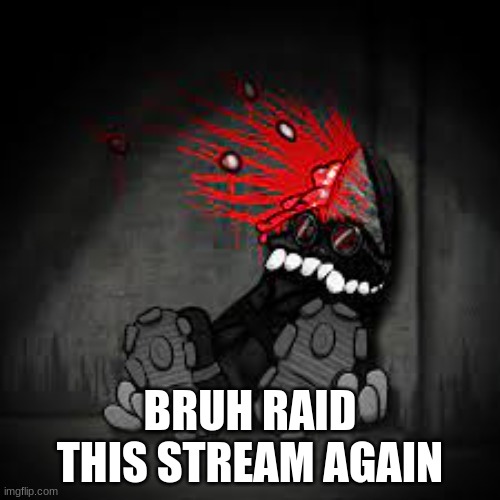 BRUH RAID THIS STREAM AGAIN | made w/ Imgflip meme maker
