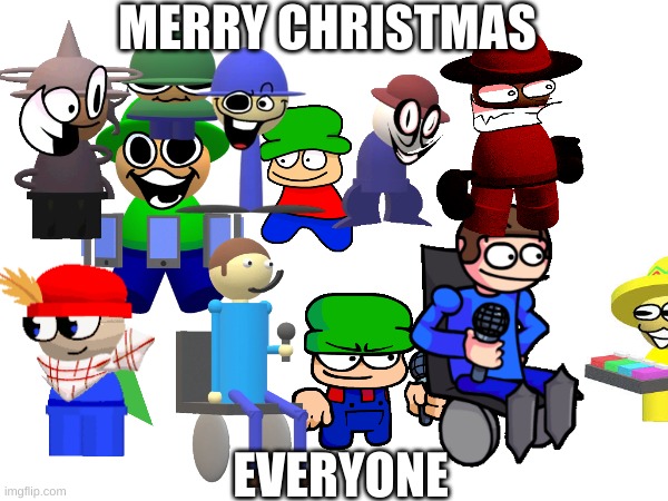 saying it before i go away for break | MERRY CHRISTMAS; EVERYONE | image tagged in dave and bambi,memes | made w/ Imgflip meme maker