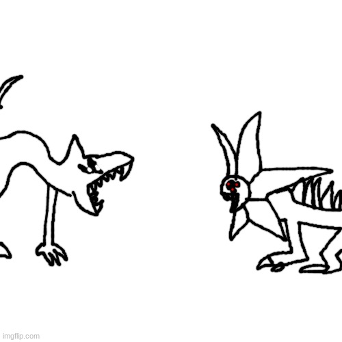 Felisaurus vs. Gabora (Gabora belongs to Tsuburaya Productions) | made w/ Imgflip meme maker