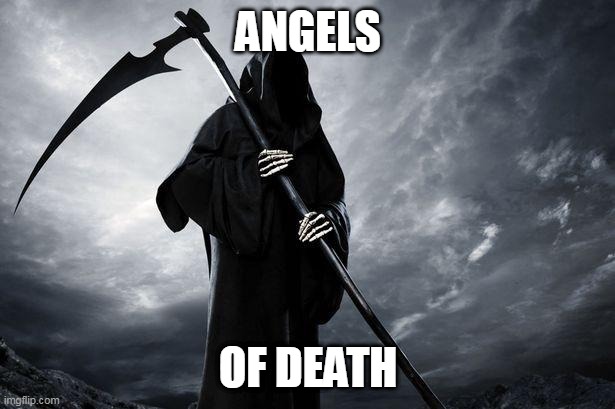 Death | ANGELS OF DEATH | image tagged in death | made w/ Imgflip meme maker