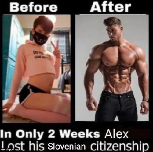 He became Albanian | made w/ Imgflip meme maker
