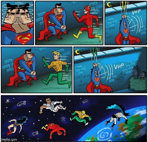 Too High Supes | image tagged in superman | made w/ Imgflip meme maker