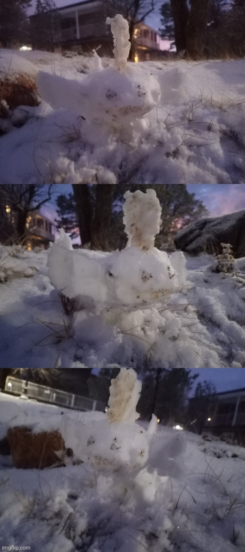 Snowkip | image tagged in mudkip,pokemon,snow | made w/ Imgflip meme maker