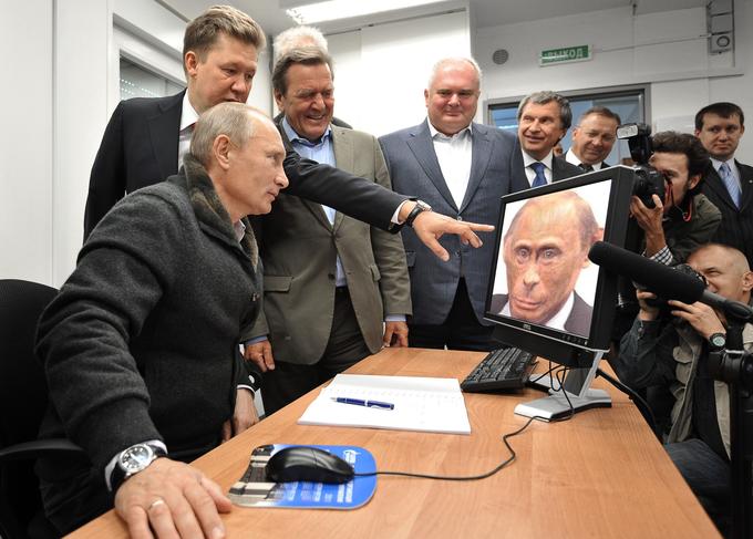 Vladimir Putin looks at banan man Blank Meme Template