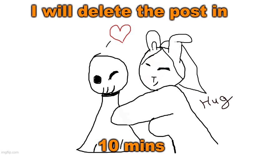 coco bun and frowner | I will delete the post in; 10 mins | image tagged in coco bun and frowner | made w/ Imgflip meme maker