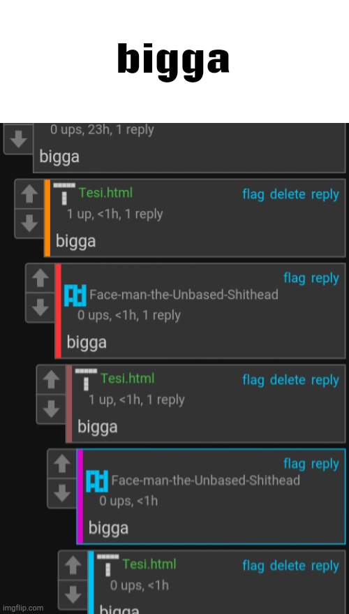 e | bigga | made w/ Imgflip meme maker