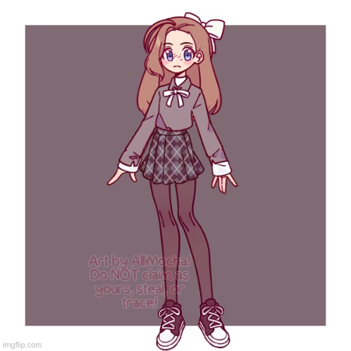 Millie! <3 (Picrew link in comments) | made w/ Imgflip meme maker