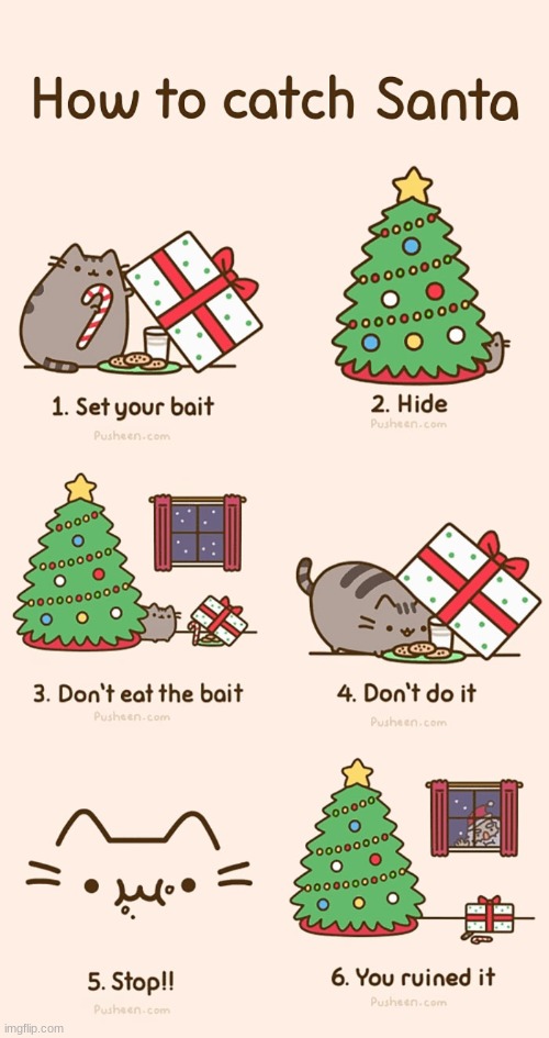 image tagged in pusheen,wholesome,christmas,comics/cartoons | made w/ Imgflip meme maker