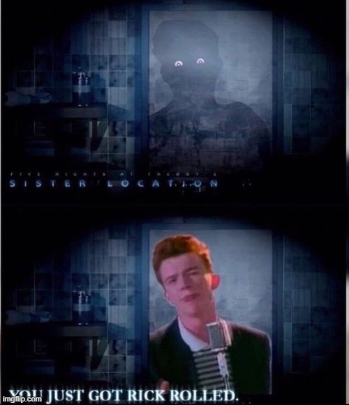 image tagged in rickroll | made w/ Imgflip meme maker