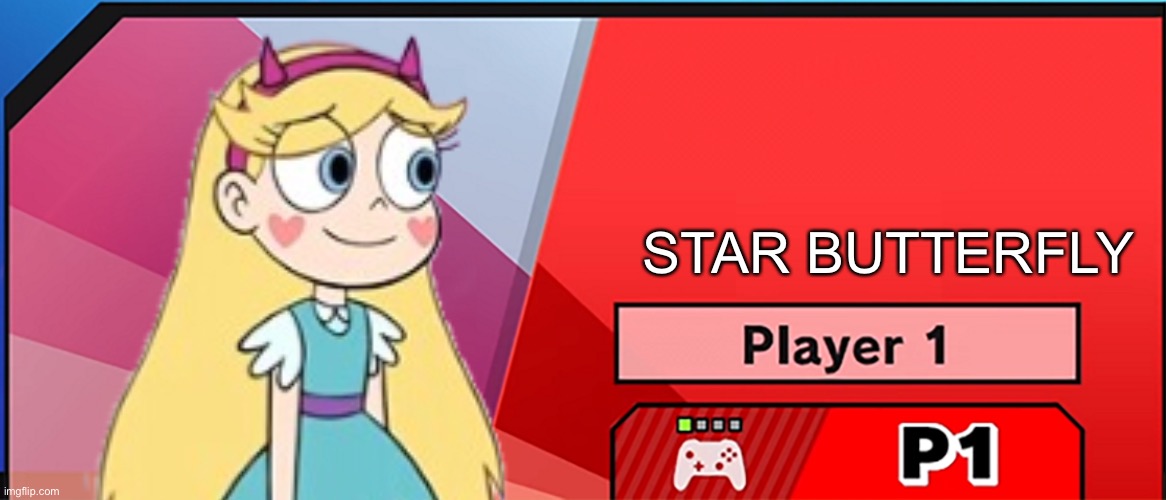 character select smash | STAR BUTTERFLY | image tagged in character select smash,memes,svtfoe,star butterfly,star vs the forces of evil,smash bros | made w/ Imgflip meme maker