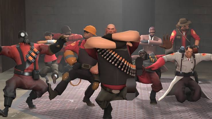 tf2 dance Blank Meme Template