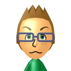 High Quality Nick from Wii Sports Blank Meme Template