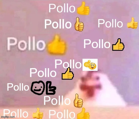 Repost but add Pollo (Thumbs Up) | Pollo | made w/ Imgflip meme maker