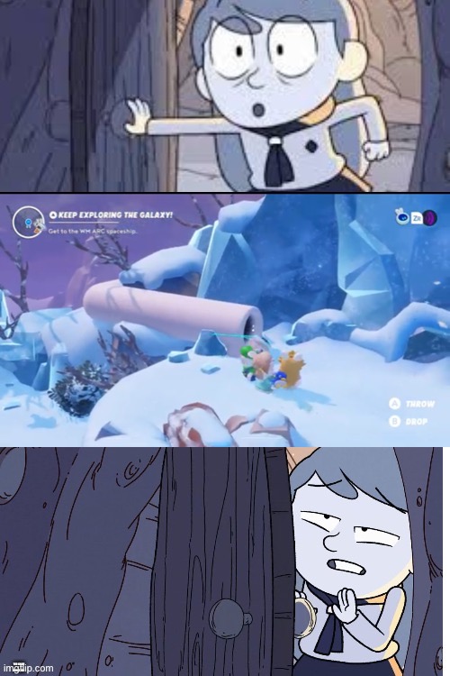 THAT PENGUIN SIDEQUEST!!? | image tagged in hilda nope not today | made w/ Imgflip meme maker